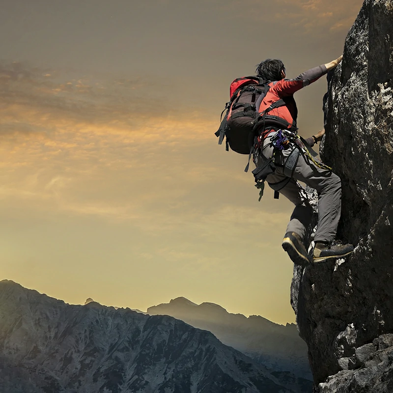 Outdoor Rock Climbing