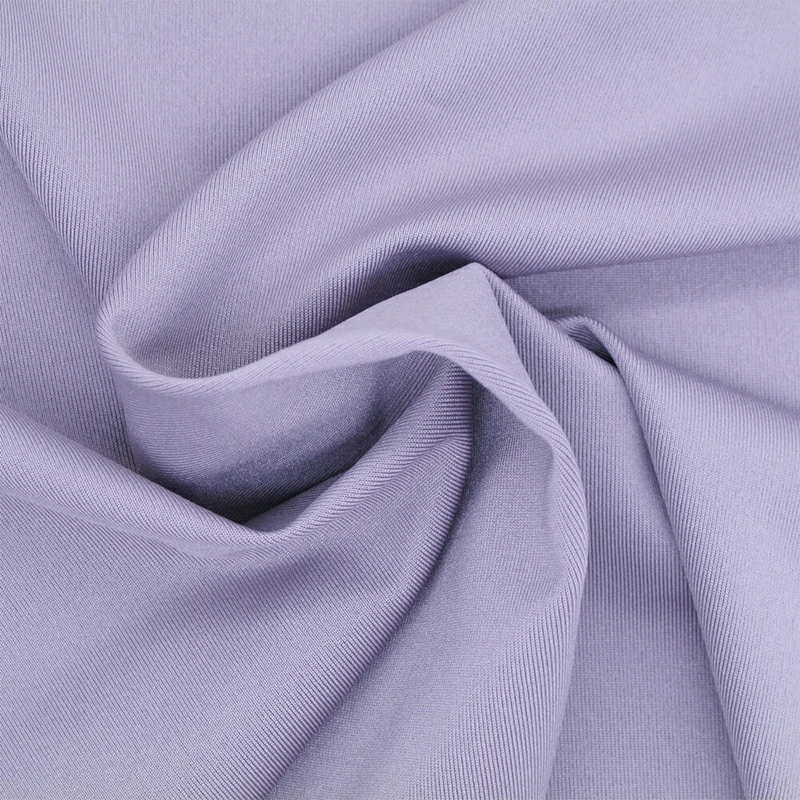 92% Biodegradable Polyester 8%Spandex Light Weight Knit Fabric