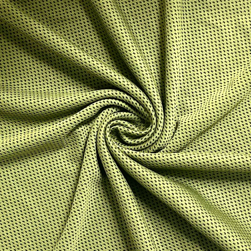 Moisture Wicking 160gsm Green Polyester Sweat Towel Cloth